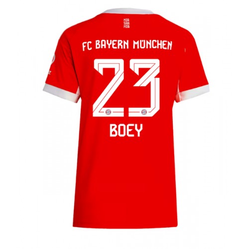 Dres Bayern Munich Sacha Boey #23 Domaci za Žensko 2025-26 Kratak Rukav